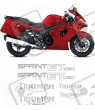 TRIUMPH Sprint GT 1050 SE YEAR 2014-2015 AUFKLEBER