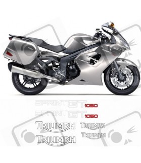 TRIUMPH Sprint GT 1050 YEAR 2010-2016 AUTOCOLLANT (Produit compatible)