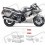 TRIUMPH Sprint GT 1050 YEAR 2010-2016 ADHESIVOS (Producto compatible)