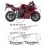 TRIUMPH Sprint ST 1050 YEAR 2005-2006 AUTOCOLLANT (Produit compatible)