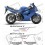 TRIUMPH Sprint ST 1050 YEAR 2005-2010 ADESIVOS (Produto compatível)