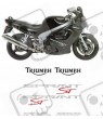 TRIUMPH Sprint ST 955i YEAR 1998-2002 DECALS