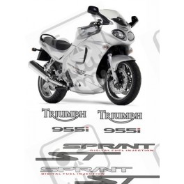 TRIUMPH Sprint ST 955i YEAR 2002-2004 ADESIVI