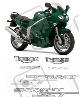 TRIUMPH Sprint ST 955i YEAR 2002-2004 AUFKLEBER (Kompatibles Produkt)