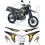 Yamaha XT 250X YEAR 2009-2011 ADESIVI (Prodotto compatibile)