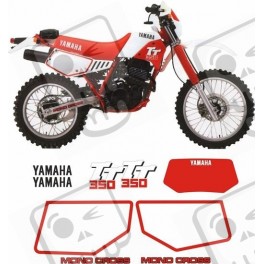 Yamaha TT350 YEAR 1986-1987 ADESIVI