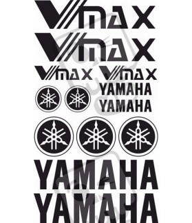 YAMAHA V-MAX YEAR 1985 - 2007 DECALS (Compatible Product)