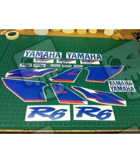 YAMAHA YZF R6 1999-2001 AUFKLEBER