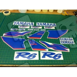YAMAHA YZF R6 1999-2001 ADESIVOS