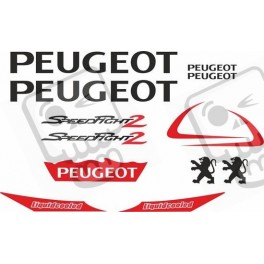 PEUGEOT Speed Fight 2 AUFKLEBER