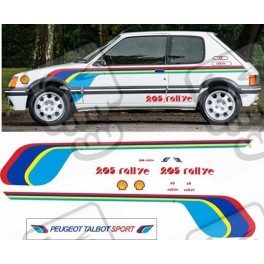 DECALS Talbot 205 Rallye