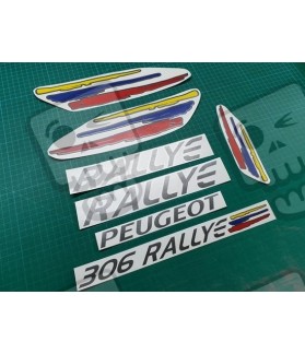 DECALS PEUGEOT 306 Rallye ANTHRACITE