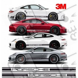 Porsche 991 / 997 / 996 side Stripes ADHESIVOS