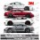 Porsche 991 / 997 / 996 side Stripes ADHESIVOS (Producto compatible)