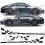 Porsche 992 "Black Edition" chequer Stripes ADESIVI (Prodotto compatibile)