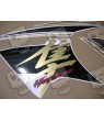 SUZUKI HAYABUSA YEAR 2015 BLACK/GREY/GOLD Autocollant
