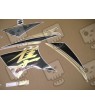 SUZUKI HAYABUSA YEAR 2015 BLACK/GREY/GOLD ADESIVOS