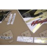 SUZUKI HAYABUSA YEAR 2015 BLACK/GREY/GOLD Autocollant
