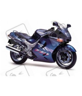 Kawasaki ZZR 1100 YEAR 1994 AUFKLEBER