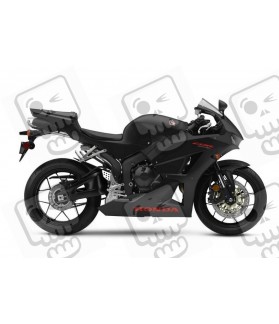 Honda CBR 600RR 2019 MATTE BLACK STICKERS (Compatible Product)