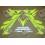 ADHESIVOS HONDA CBR 1000RR 2006-2007 NEON YELLOW (Producto compatible)