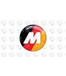 BMW M GEL Stickers decals