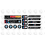BMW M GEL Autocollant x15 (Produit compatible)