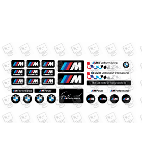BMW GEL Autocollant x27