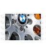 BMW M GEL Aufkleber x12