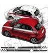 Fiat 500-595 ABARTH Stripes DECALS