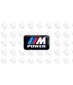 BMW M POWER GEL adesivos