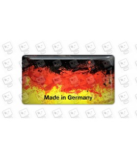 BMW Germany Flag GEL Aufkleber (Kompatibles Produkt)
