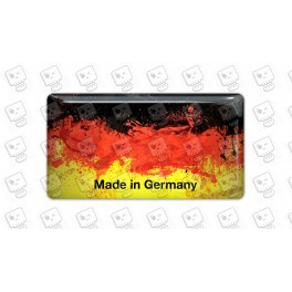 BMW Germany Flag GEL Aufkleber