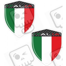 Alfa Romeo geñl Alfa Romeo wing Badges 60mm Aufkleber