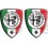 Alfa Romeo gel wing Badges 80mm adesivos (Produto compatível)