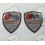 Audi Quattro Wing Panel Badges 80mm Adesivi (Prodotto compatibile)