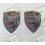 Audi Quattro Wing Panel Badges 80mm adesivos (Produto compatível)