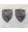 Audi Quattro Wing Panel Badges 80mm Aufkleber