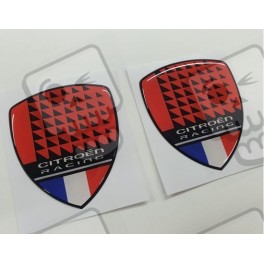 Citroen Wing Panel Badges 70mm adesivos