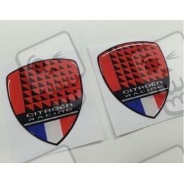 Citroen Wing Panel Badges 70mm Aufkleber