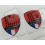 Citroen Wing Panel Badges 70mm adesivos (Produto compatível)