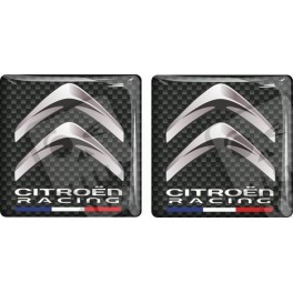 Citroen Wing Panel Badges 50mm Adesivi