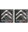 Citroen Wing Panel Badges 50mm Adesivi