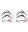Citroen Wing Panel Badges 50mm adesivos