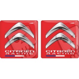 Citroen Wing Panel Badges 50mm Adesivi