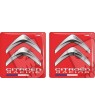 Citroen Wing Panel Badges 50mm Adesivi