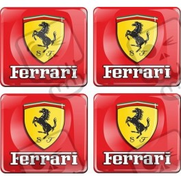 Ferrari gel Badges adhesivos