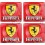Ferrari gel Badges adhesivos (Producto compatible)