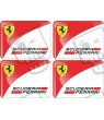 Ferrari gel Badges adesivos