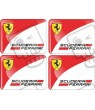 Ferrari gel Badges Autocollant